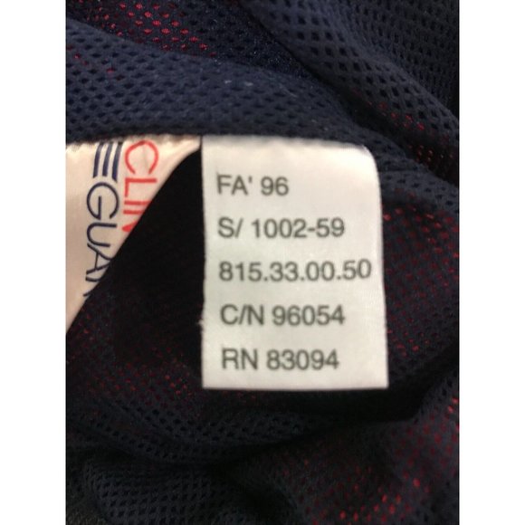 Vintage Cutter & Buck Men's Red Sz S 1/4 Zip Windbreaker White Anchor Logo - Picture 7 of 12